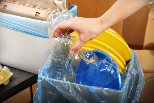 Sorting and organizing during flat clearance